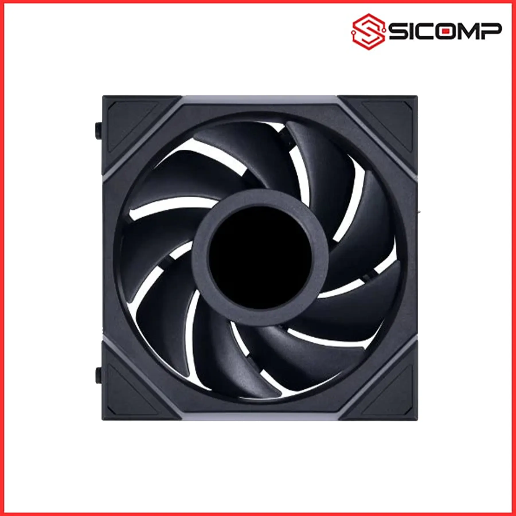 FAN TẢN NHIỆT LIAN LI TL120 LCD SINGLE BLACK (MÀN HÌNH LCD | LED VÔ CỰC ), Picture 2