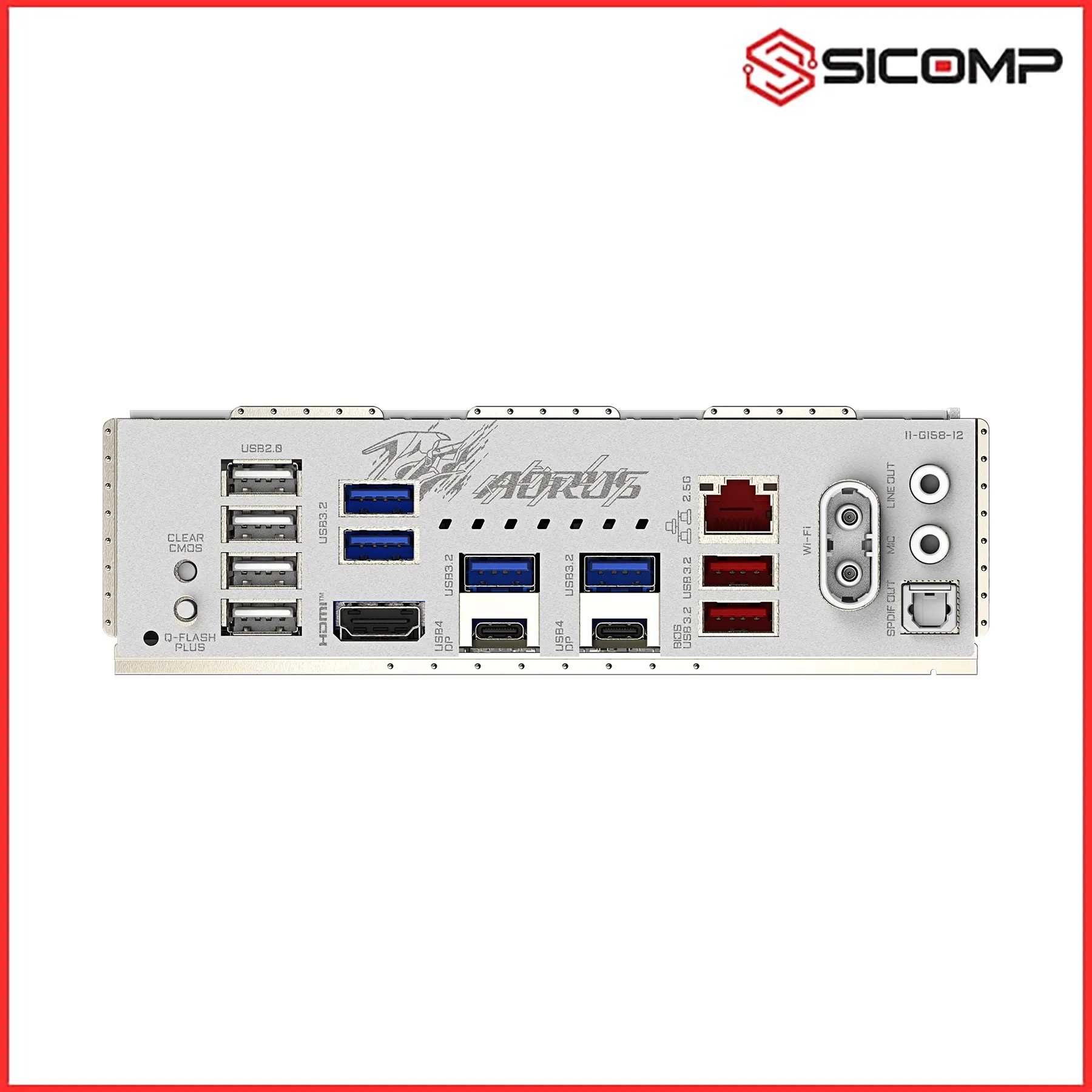 MAINBOARD GIGABYTE X870M AORUS ELITE WIFI 7 ICE, Picture 5