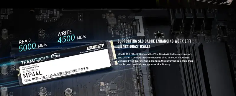 SSD TeamGroup MP44L 500GB M 2 PCIe Gen4x4