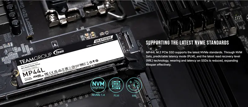 MP44L M.2 PCIe 4.0 SSD 500GB