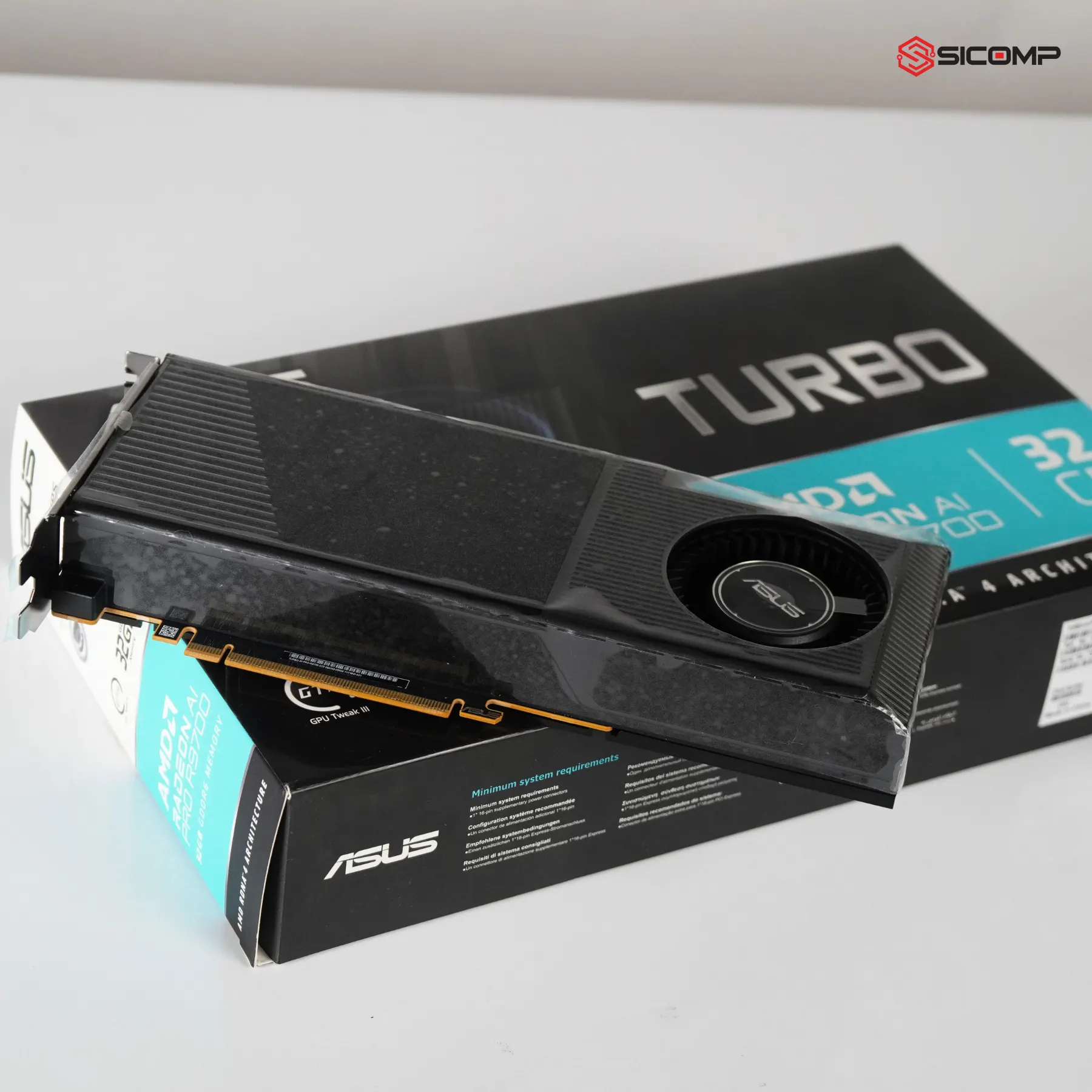 CARD MÀN HÌNH ASUS TURBO RADEON AI PRO R9700 32GB CHUYÊN DỤNG, Picture 2