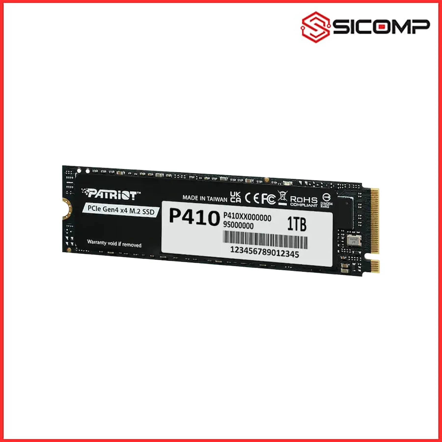 [BẢO HÀNH 5 NĂM] SSD GEN4 PATRIOT P410 1TB P410P1TBM28H (ĐỌC 5000 MB/S - GHI 4500 MB/S) , Picture 4
