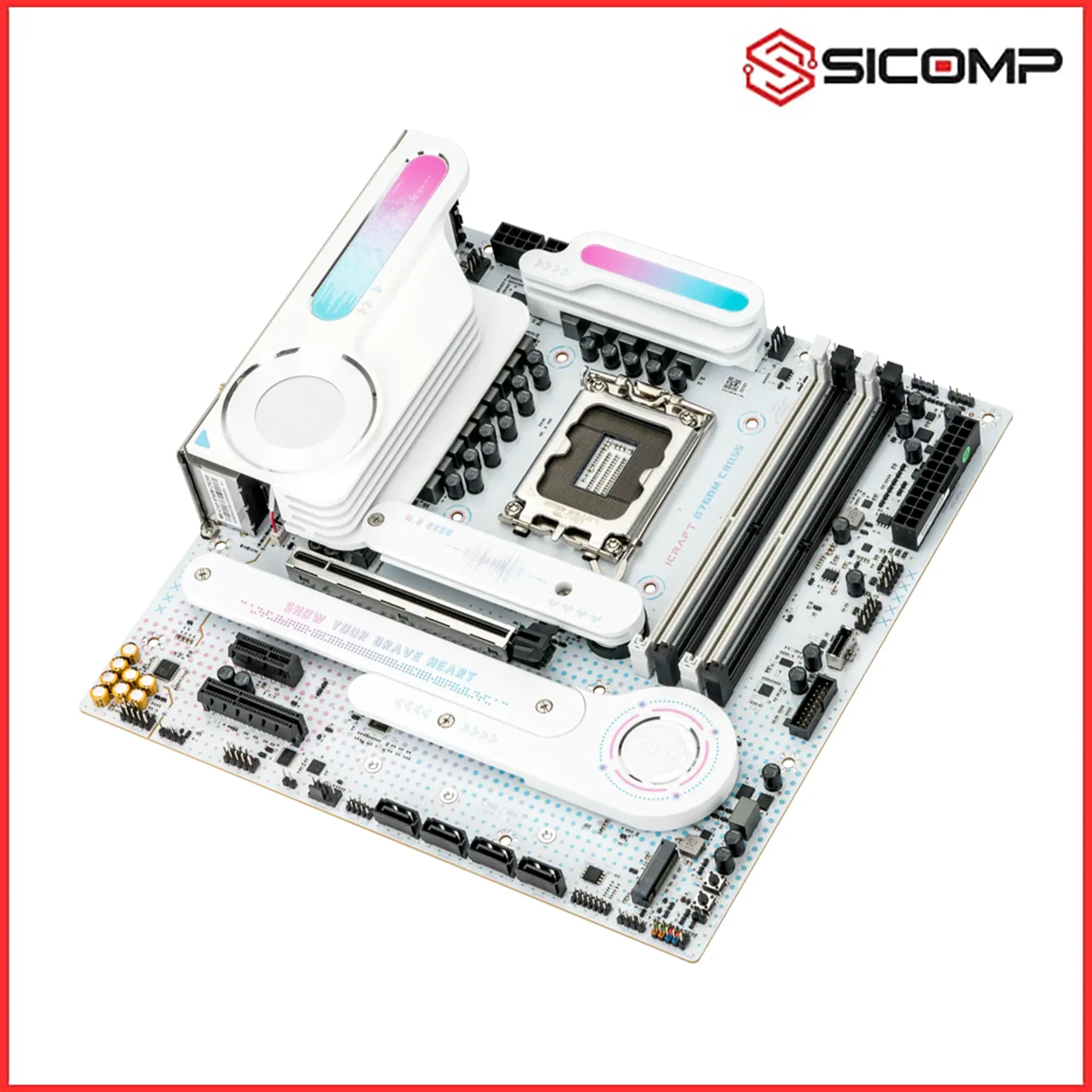 MAINBOARD MAXSUN B760M ICRAFT CROSS WIFI, Picture 4