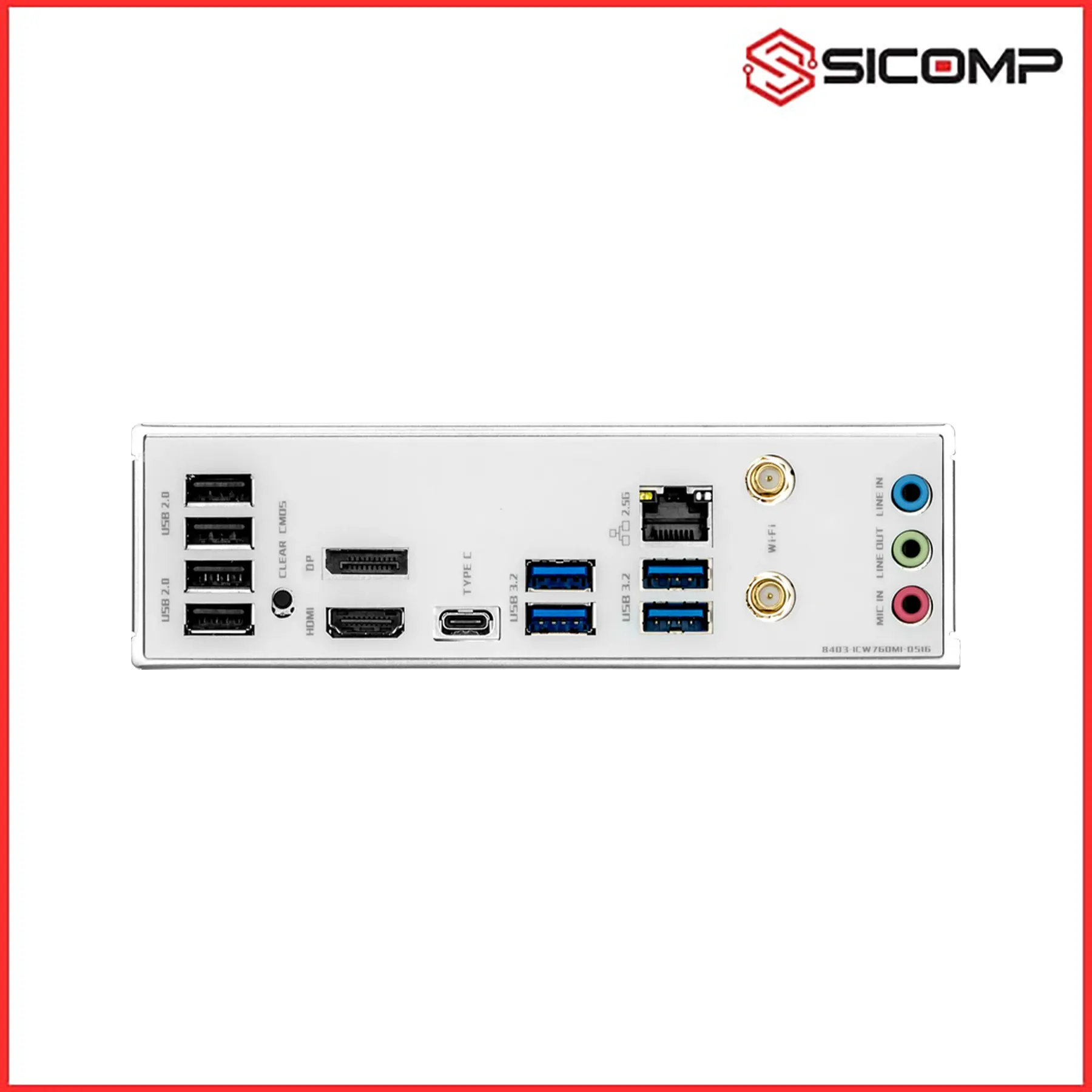 MAINBOARD MAXSUN B760M ICRAFT CROSS WIFI, Picture 5