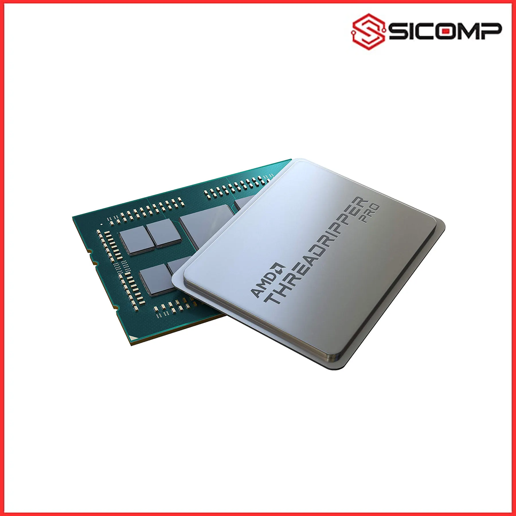 CPU AMD THREADRIPPER PRO 3955WX LIKE NEW (3.90GHZ TURBO UP TO 4.30GHZ, 16 NHÂN 32 LUỒNG, STRX8), Picture 3