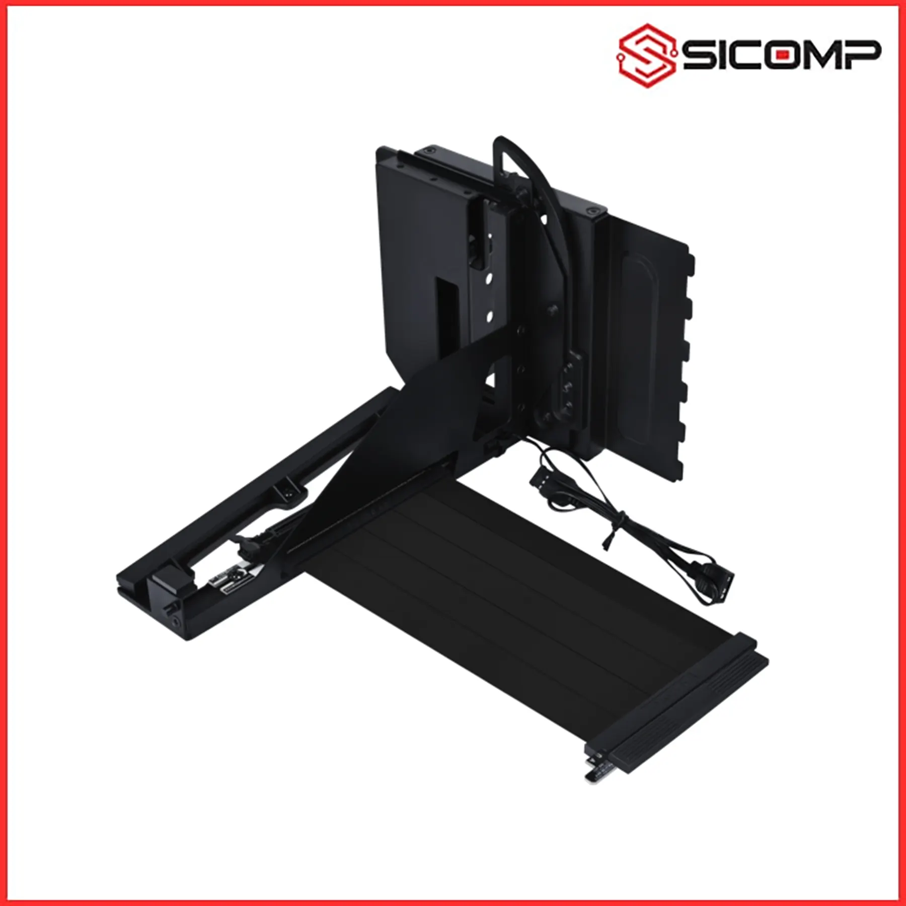 BỘ DỰNG ĐỨNG VGA LIAN LI MULTI DIRECTIONAL VERTICAL GPU BRACKET MÀU ĐEN KÈM PCIE 5.0, Picture 3