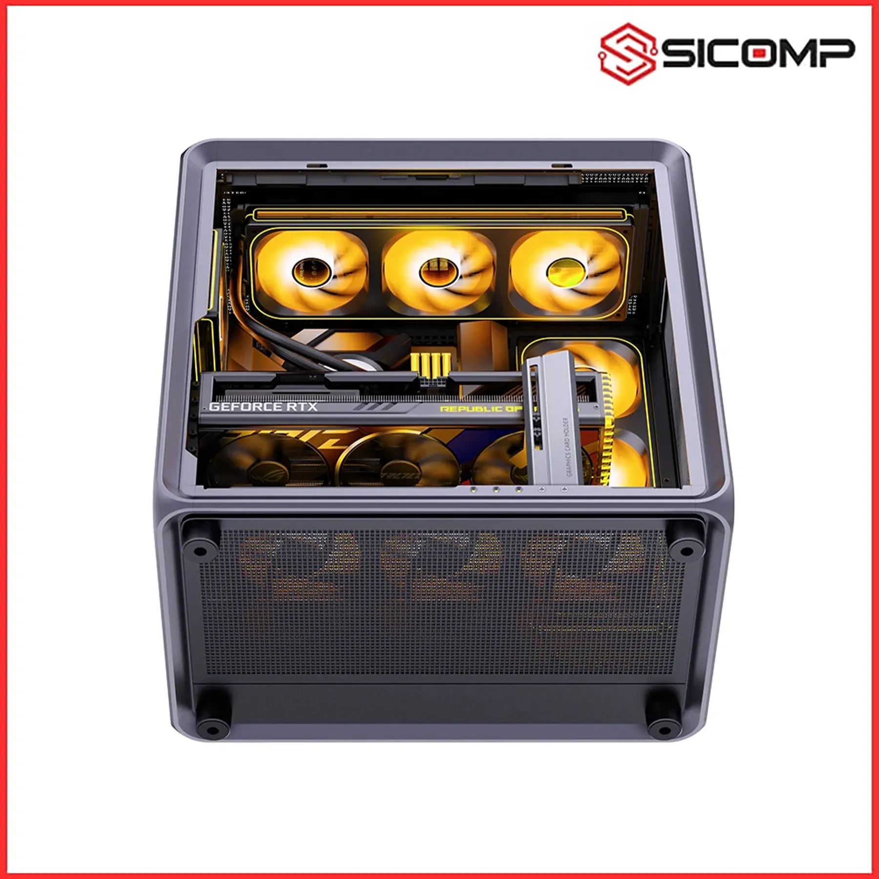 VỎ CASE JONSBO BO400 BLACK, Picture 6