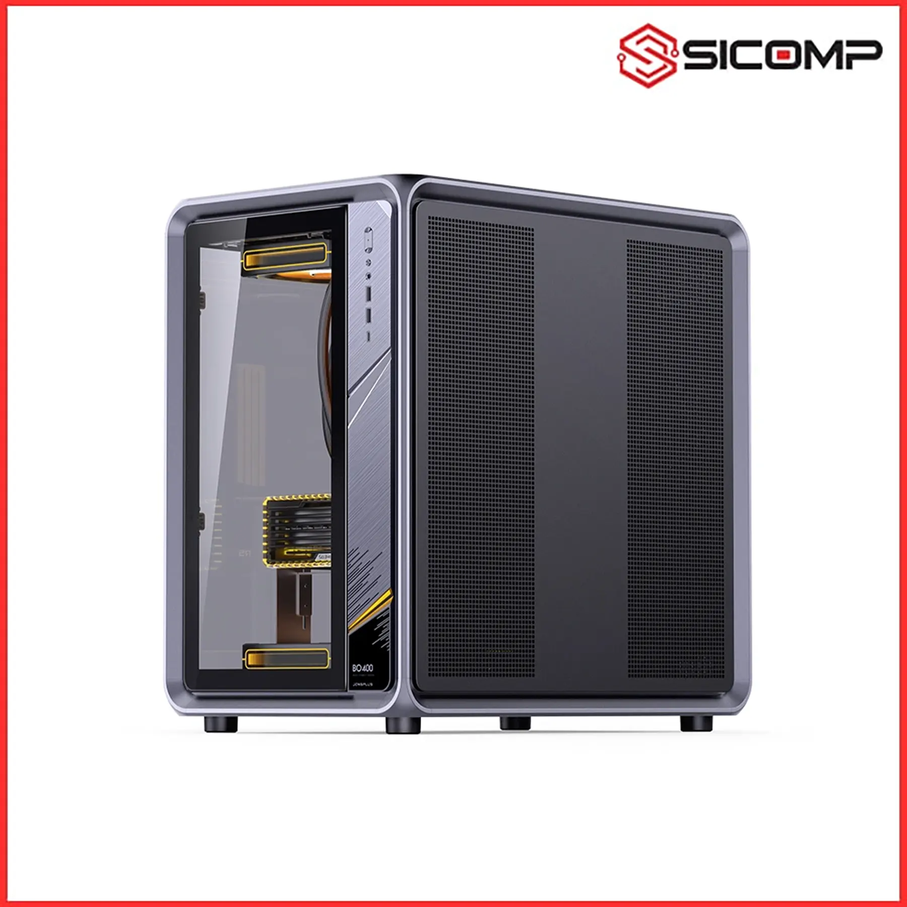 VỎ CASE JONSBO BO400 BLACK, Picture 7