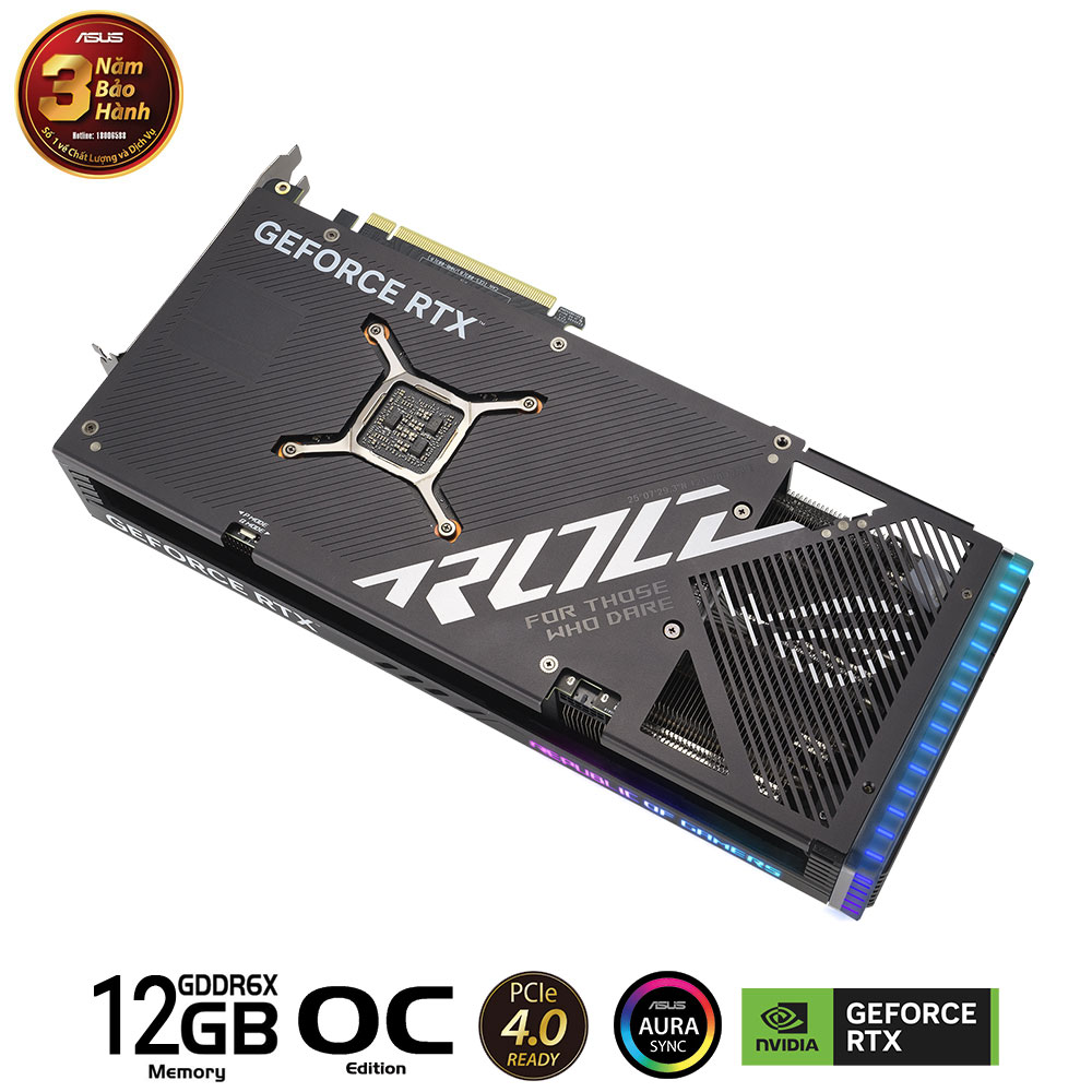 CARD MÀN HÌNH ASUS ROG STRIX GEFORCE RTX 4070 SUPER 12GB GDDR6X OC EDITION, Picture 4