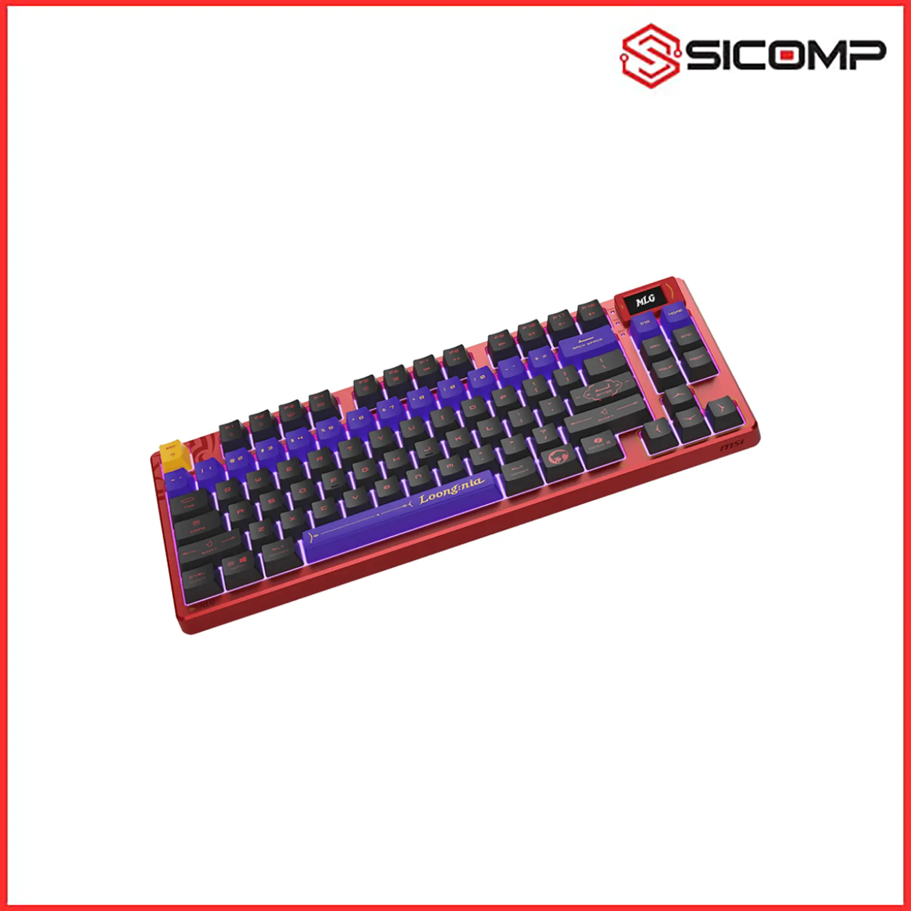 BÀN PHÍM CƠ MSI FORGE TKL WIRELESS MLG EDITION, Picture 3