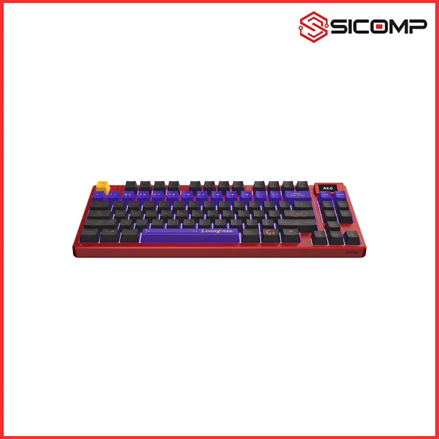 BÀN PHÍM CƠ MSI FORGE TKL WIRELESS MLG EDITION, Picture 5