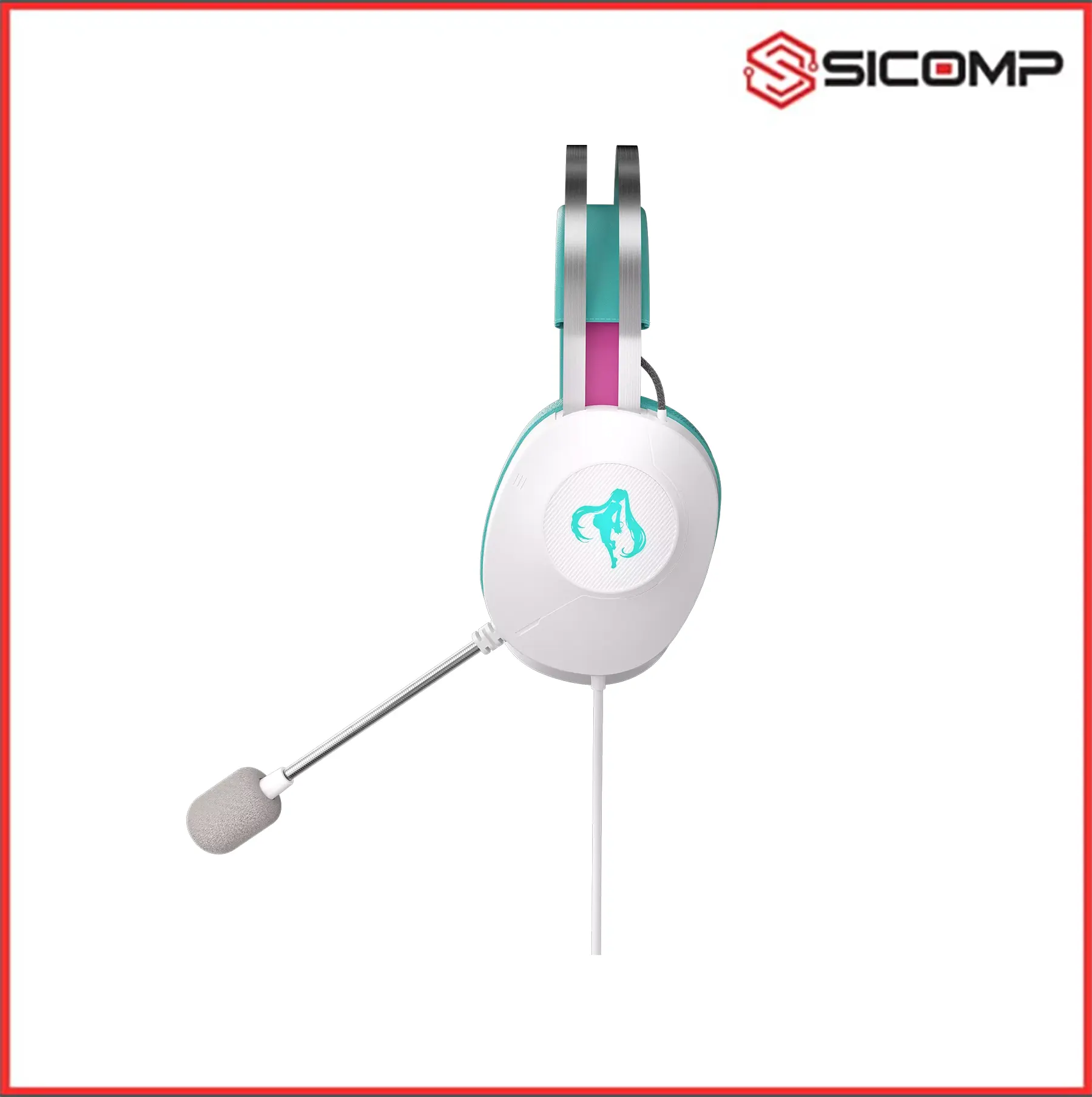 TAI NGHE ASUS TUF GAMING H1 GEN II HATSUNE MIKU EDITION, Picture 5