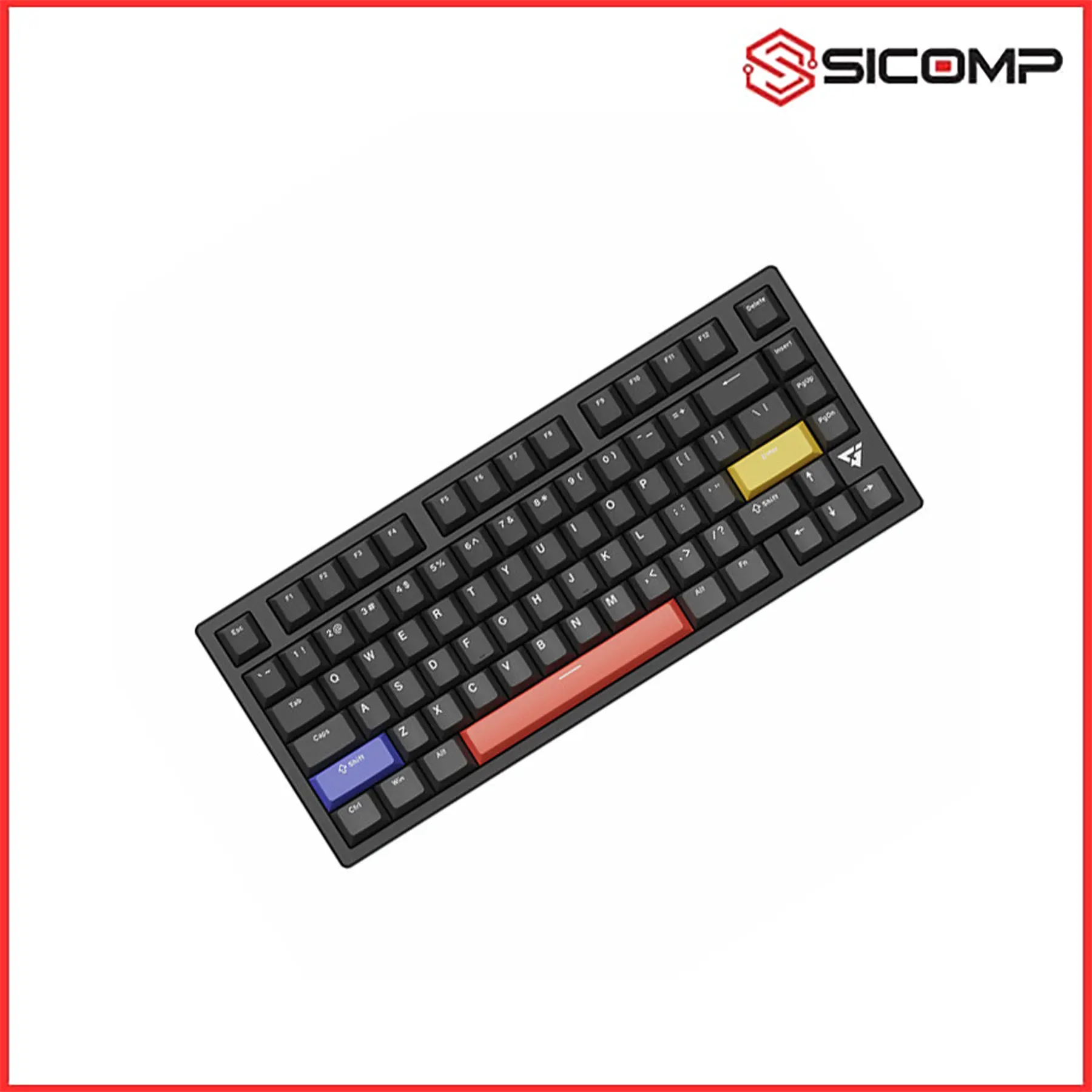 BÀN PHÍM CƠ ATK V75X BLACK OBSIDIAN SWITCH, Picture 3