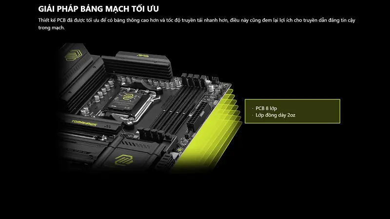 Thiết kế và chất lượng build vẫn quá tốt của dòng Tomahawk