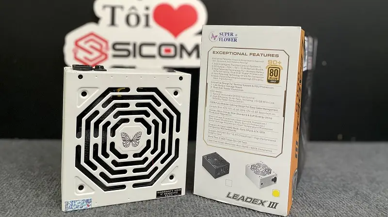 SUPER FLOWER LEADEX VII XG 850 WHITE