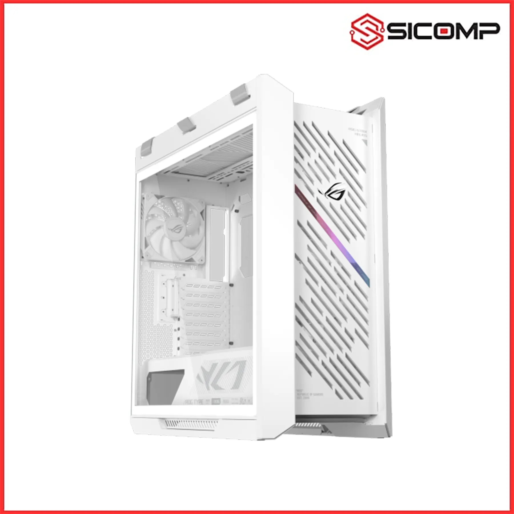 VỎ CASE ASUS ROG STRIX HELIOS II WHITE, Picture 2