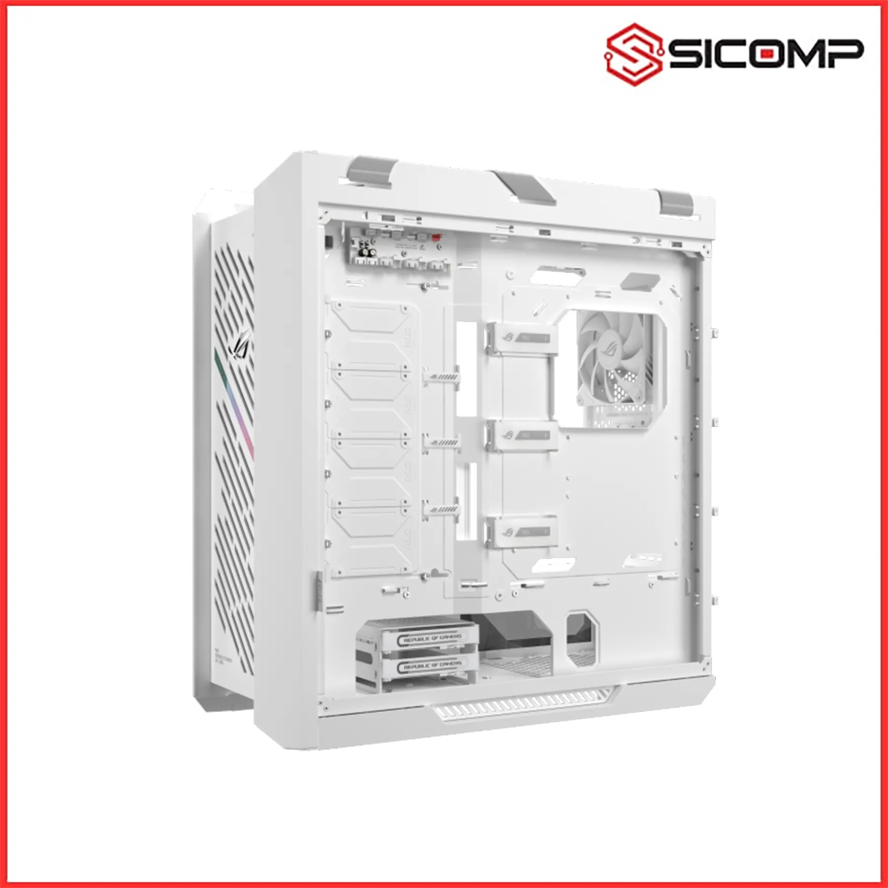 VỎ CASE ASUS ROG STRIX HELIOS II WHITE, Picture 13