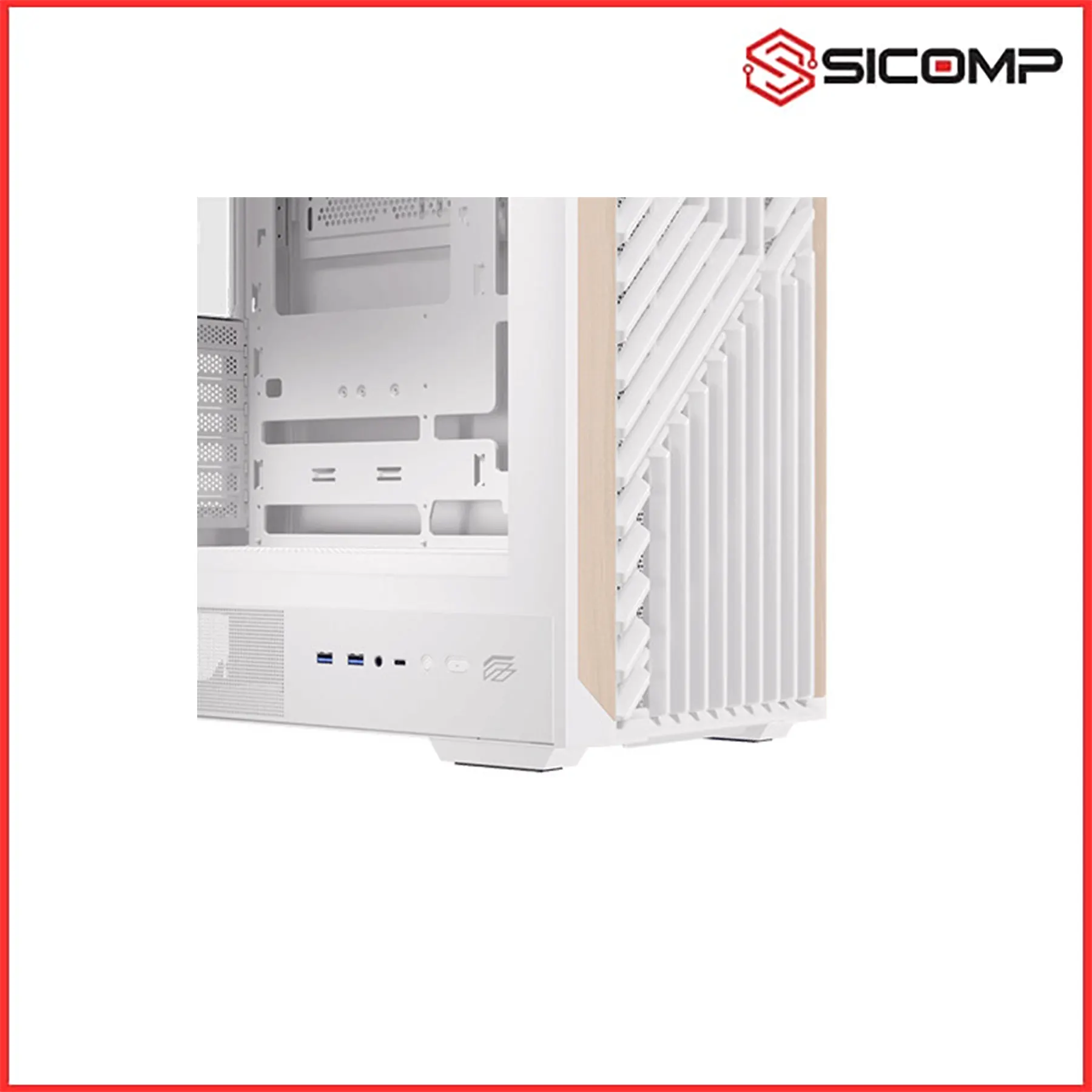 VỎ CASE EINAREX P800 CORE WHITE, Picture 3