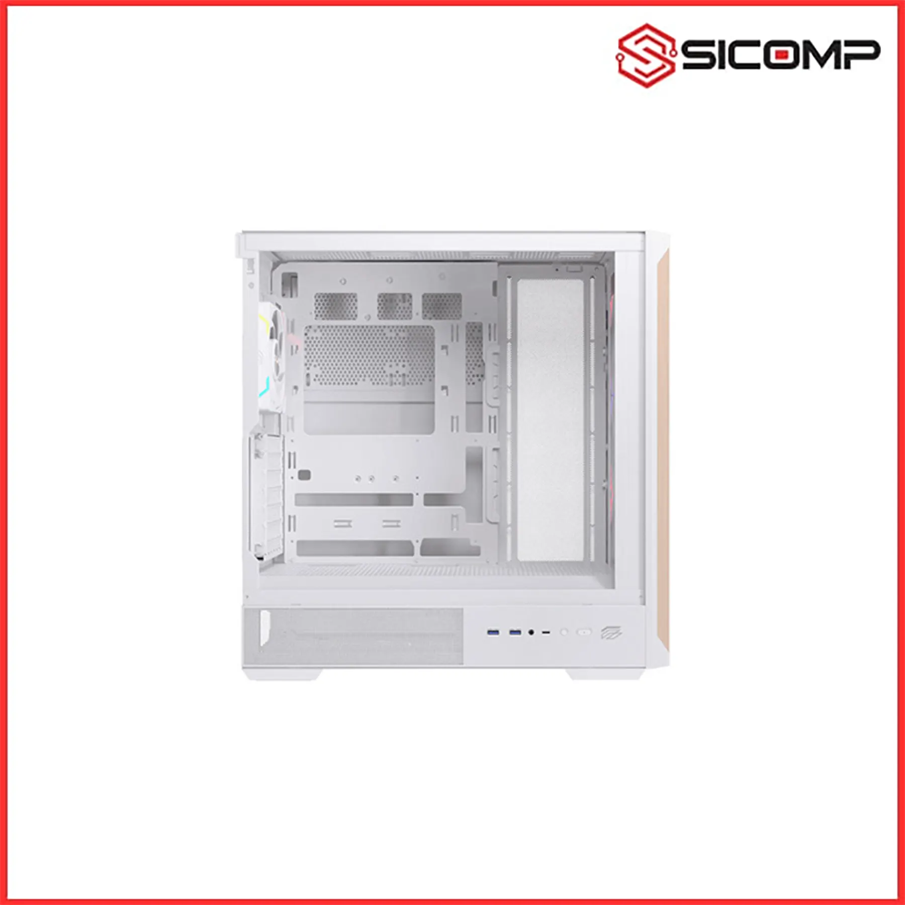 VỎ CASE EINAREX P800 CORE WHITE, Picture 4