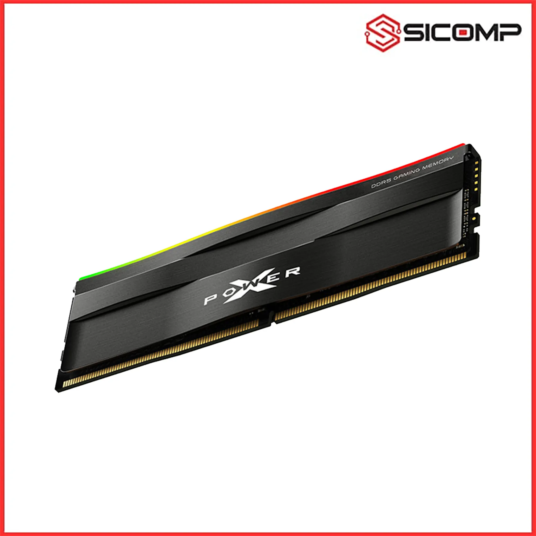 RAM (EXPO/ XMP 3.0) SILICON POWER DDR5 RGB GAMING UDIMM C38 32GB (1x32) 6000Mhz, Picture 3