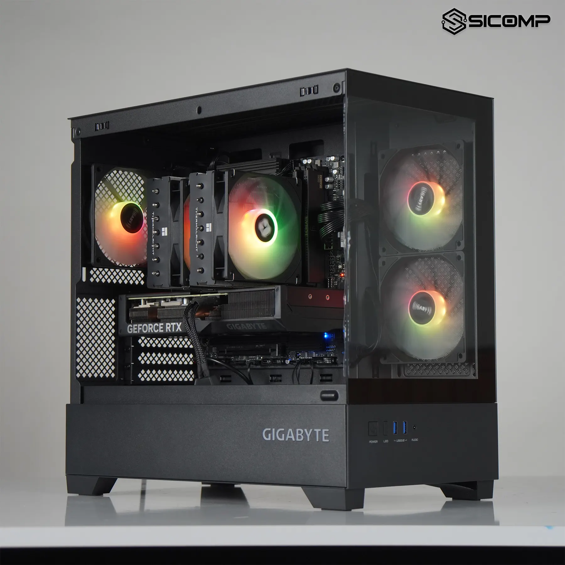 PCSC GAMING 4070S (9700X - RTX 4070 SUPER - 32GB RAM - SSD 1TB - PSU 850W), Picture 1