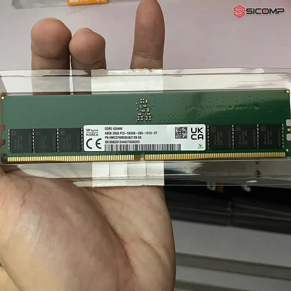 RAM SK HYNIX DDR5 96GB (2X48GB) BUS 5600MHZ, Picture 2
