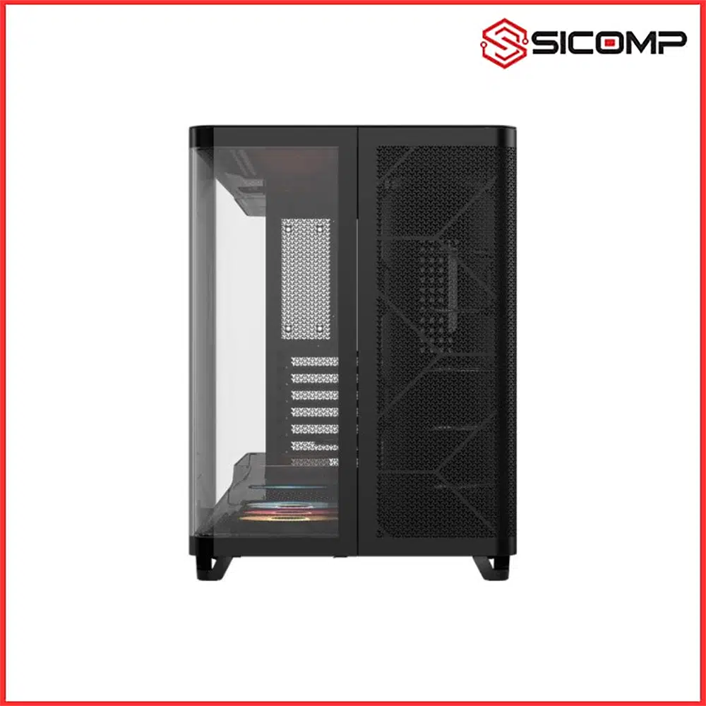 VỎ CASE CORSAIR AIR 5400 RS-R ARGB TEMPERED GLASS BLACK, Picture 2
