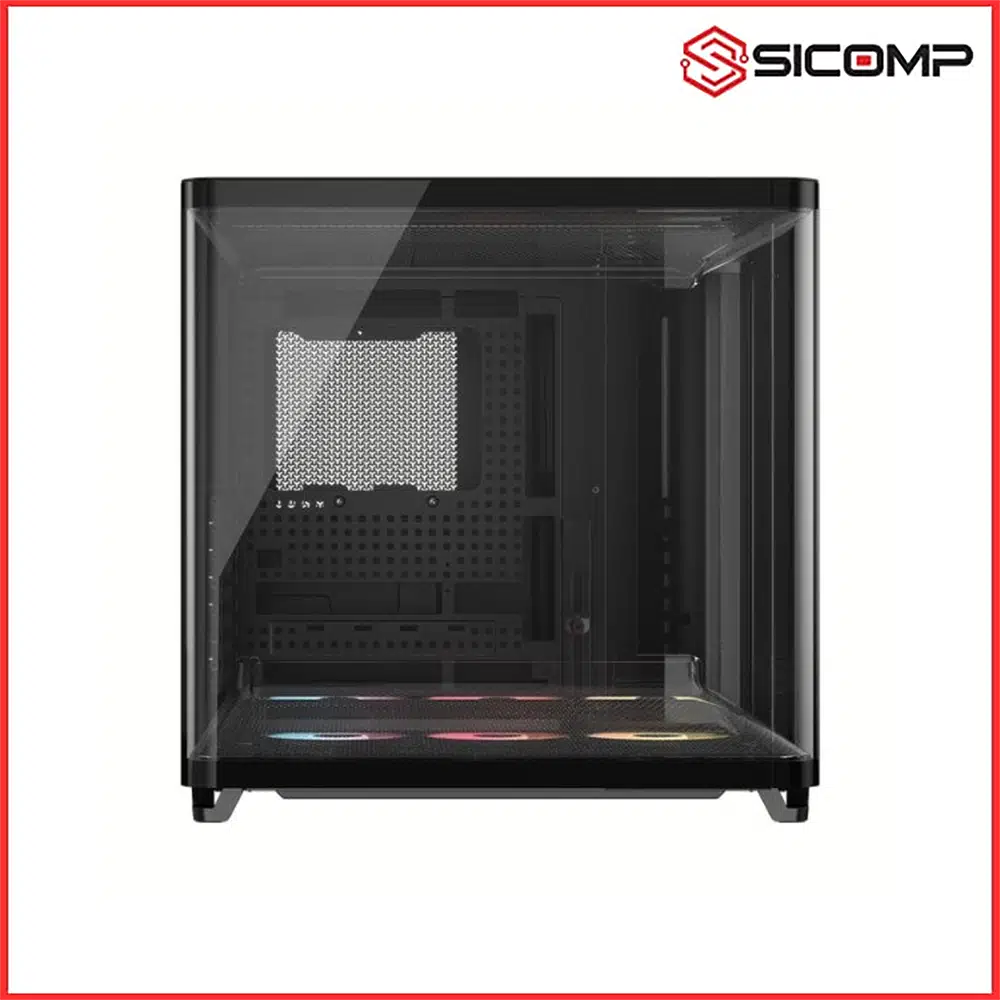 VỎ CASE CORSAIR AIR 5400 RS-R ARGB TEMPERED GLASS BLACK, Picture 3