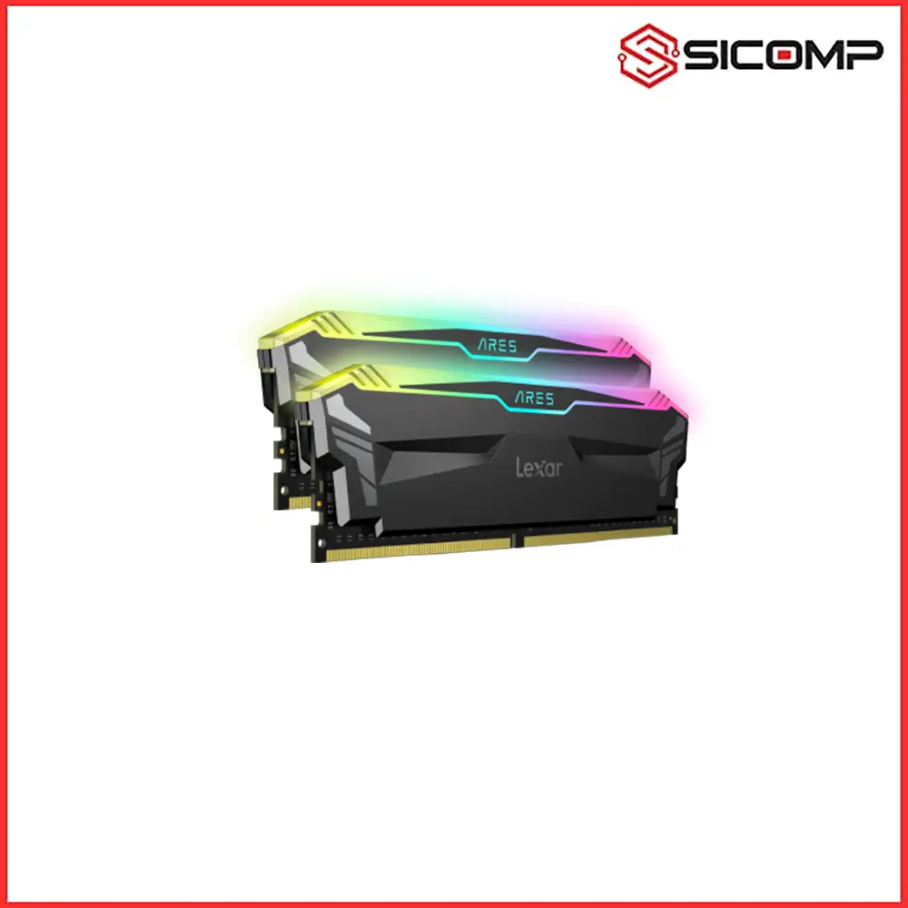 RAM LEXAR ARES RGB 16GB 3600MHZ DDR4 (2x8GB) LD4BU008G-R3600GDLA, Picture 2