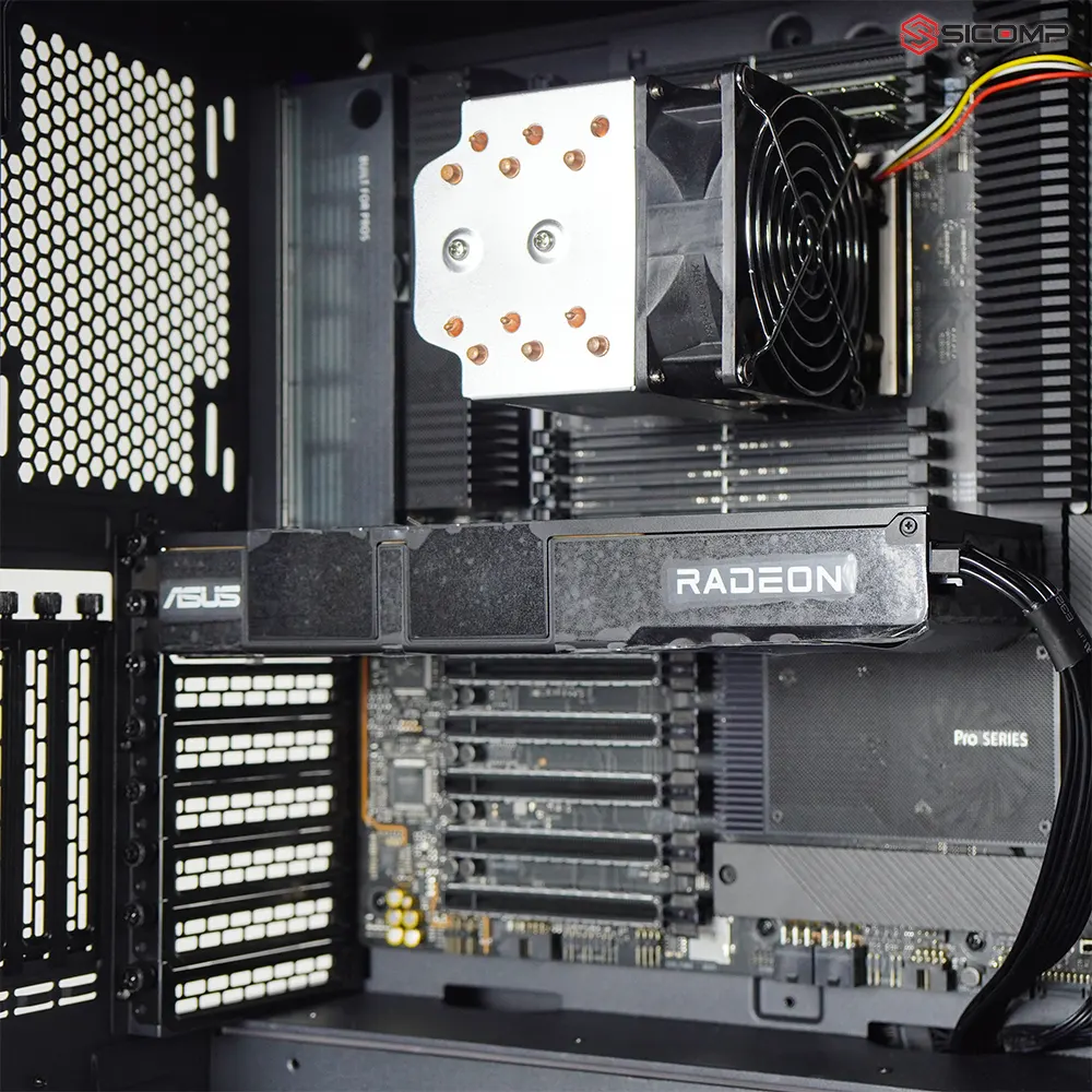 COMBO CPU Threadripper Pro 3955WX  +  MB Asus Pro WS WRX80E-SAGE SE WIFI ( CPU + MAINBOARD + TẢN ) LIKE NEW, Picture 3