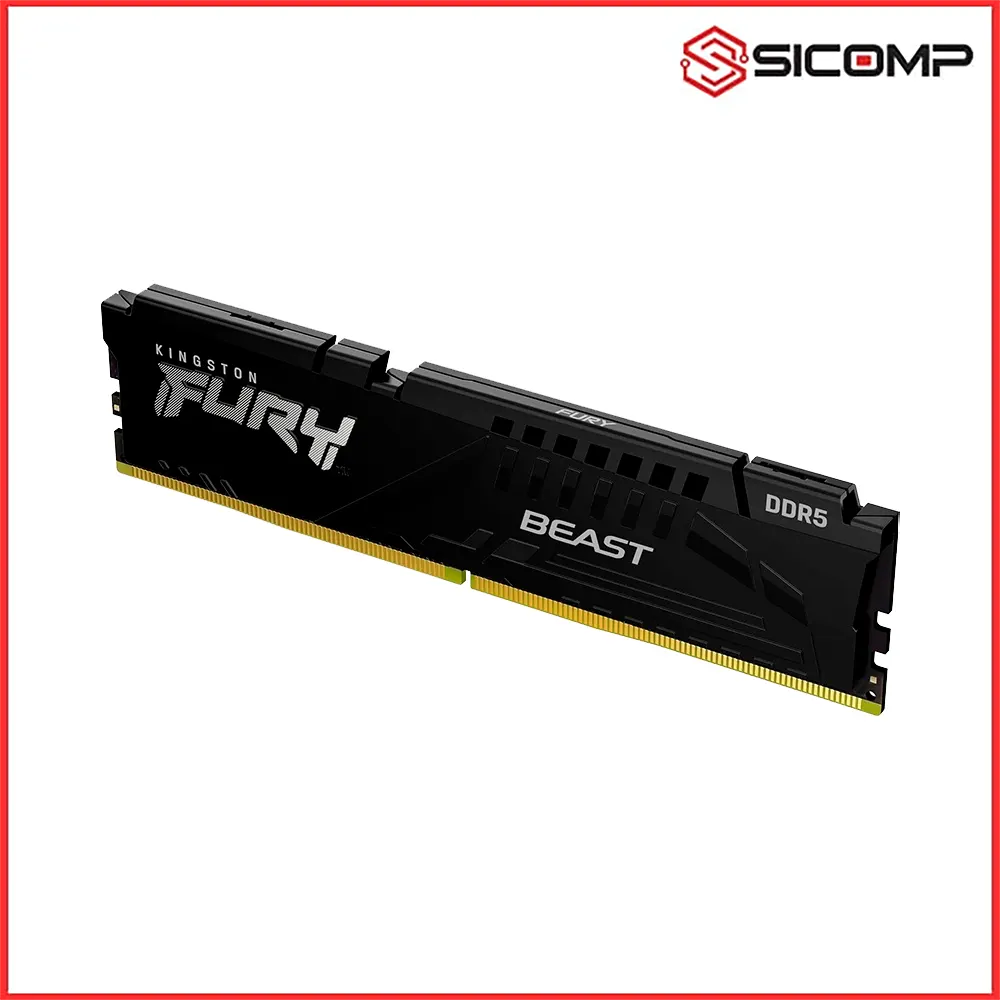RAM (AMD EXPO+INTEL XMP) KINGSTON FURY BEAST 16GB DDR5 (1x16GB) 6000MHZ (KF560C36BBE2-16WP), Picture 2
