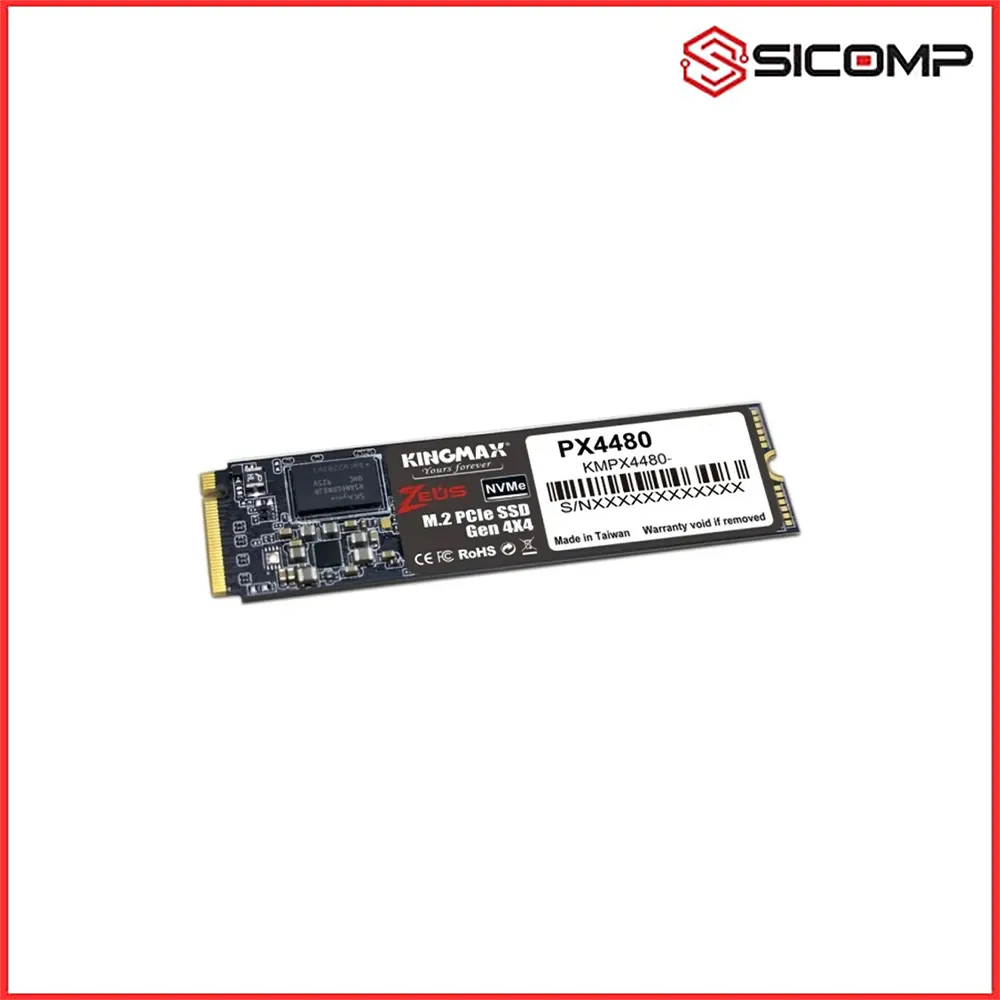 Ổ CỨNG SSD KINGMAX 512GB PCIE GEN4X4 M.2 PX4480 PRO (PX4480PRO) (6300MB/s | 3100MB/s), Picture 2