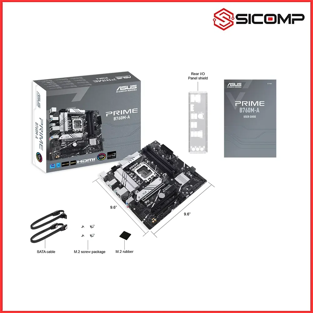 MAINBOARD ASUS PRIME B760M-A DDR5, Picture 5