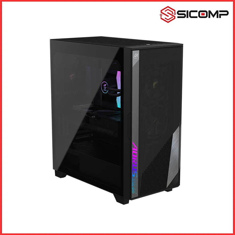 MÁY TÍNH GIGABYTE AI TOP 100 Z890 (U9 285K/ 128GB DDR5/320GB SSD/2TB SSD/RTX 5090/ĐEN), Picture 2