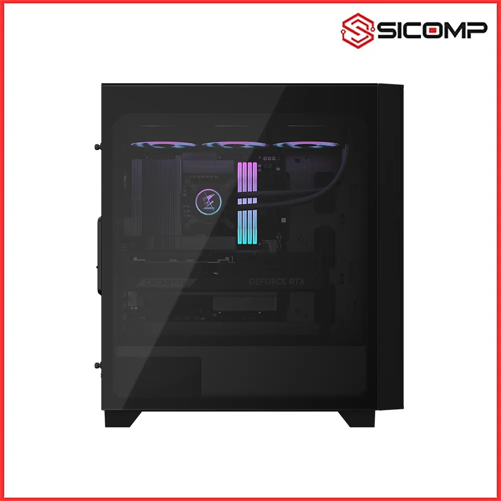 MÁY TÍNH GIGABYTE AI TOP 100 Z890 (U9 285K/ 128GB DDR5/320GB SSD/2TB SSD/RTX 5090/ĐEN), Picture 3