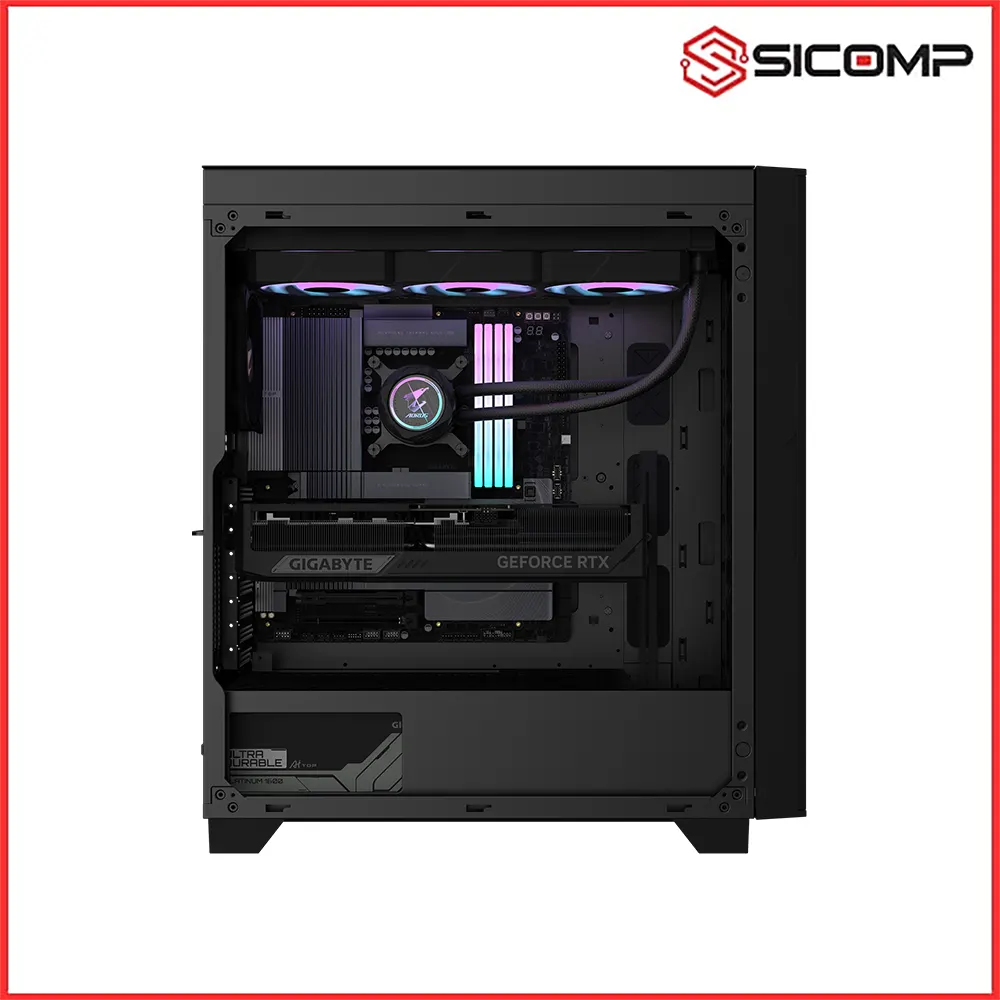 MÁY TÍNH GIGABYTE AI TOP 100 Z890 (U9 285K/ 128GB DDR5/320GB SSD/2TB SSD/RTX 5090/ĐEN), Picture 4