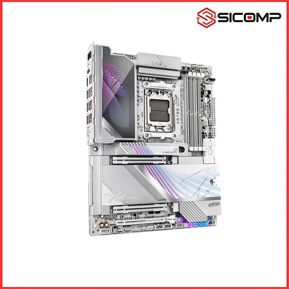 MAINBOARD GIGABYTE X870E AORUS MASTER X3D ICE, Picture 3