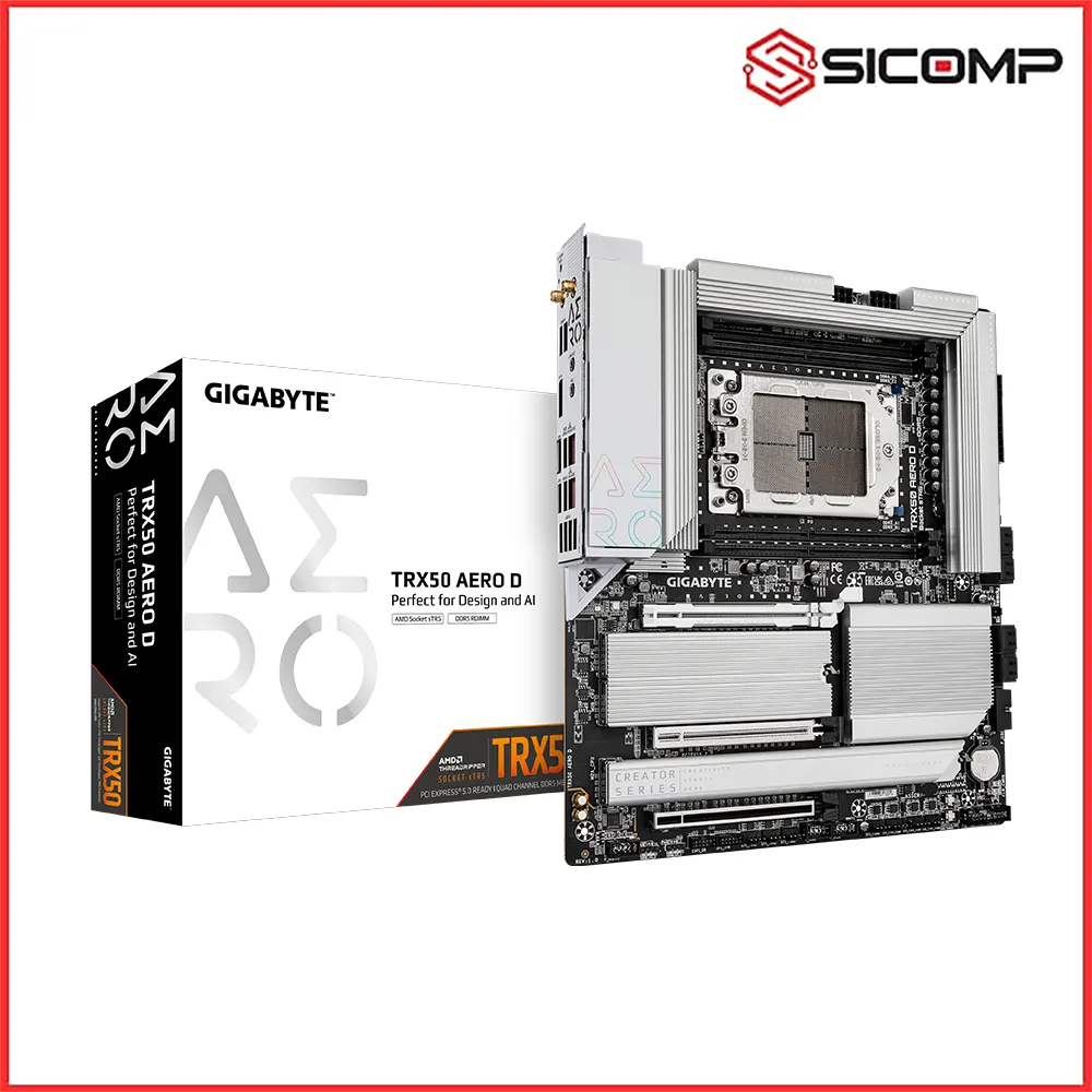 MAINBOARD GIGABYTE TRX50 AERO D (AMD TRX50, SOCKET sTR5, E-ATX), Picture 1