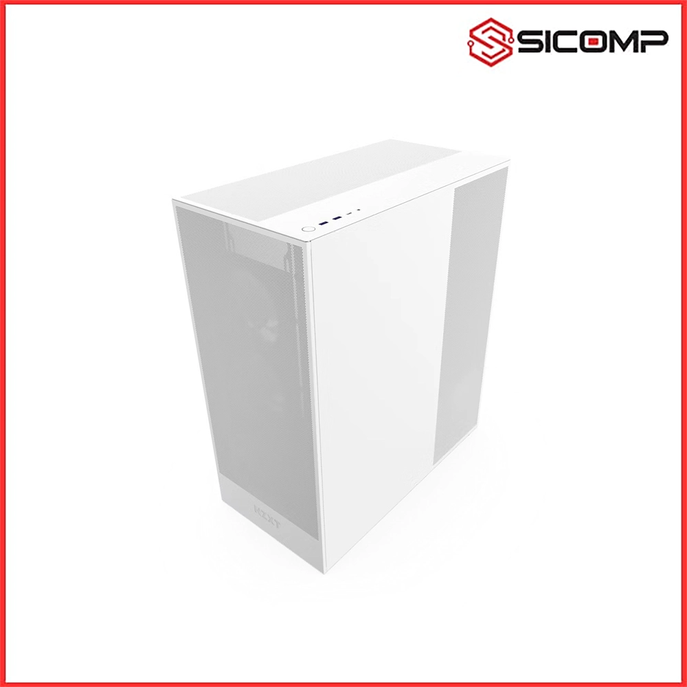 VỎ CASE NZXT H7 FLOW ALL WHITE (2024) (MID TOWER/ MÀU TRẮNG), Picture 4