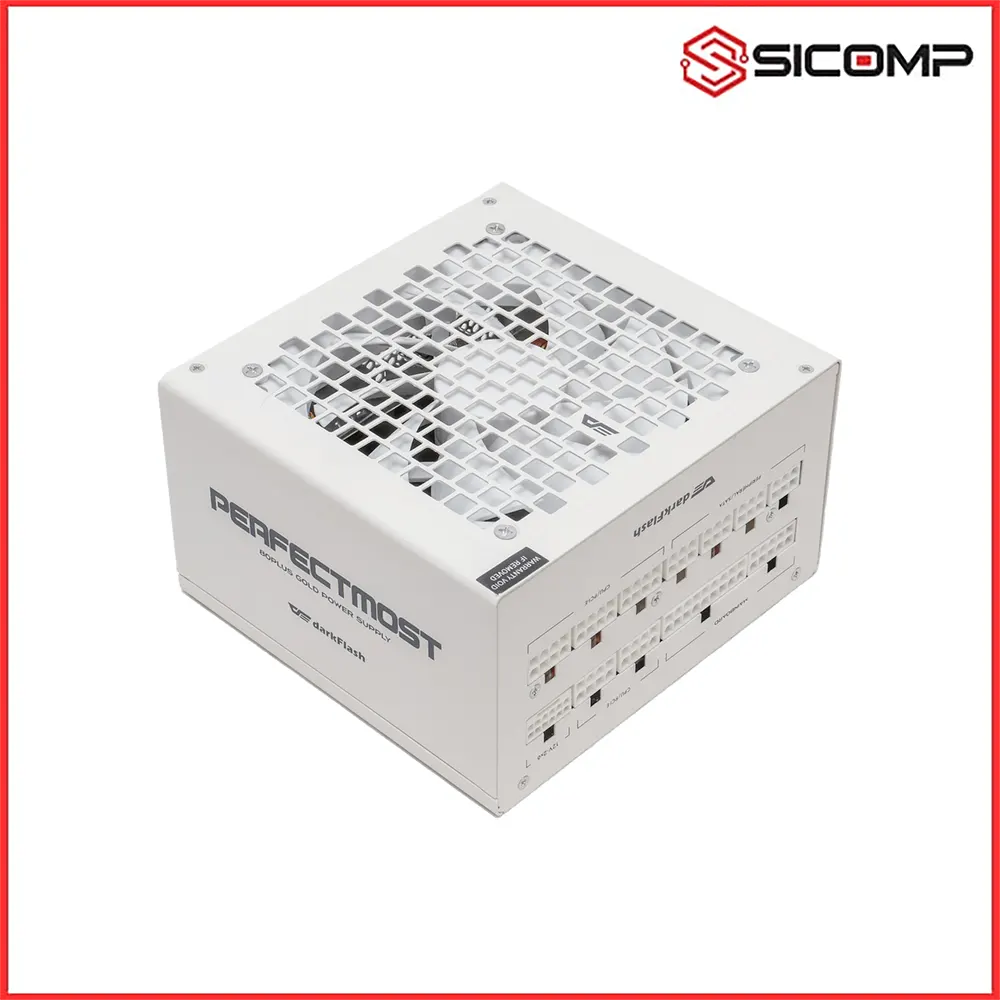 NGUỒN DARKFLASH PMT850 850W WHITE EDITION (ATX 3.1 - PCIE 5.1 80 PLUS GOLD - FULL MODULAR), Picture 2