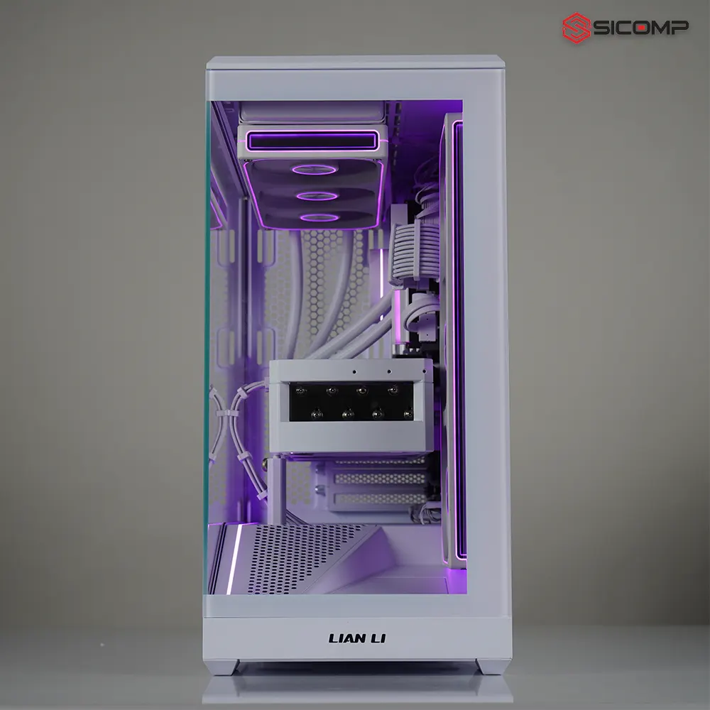 PCSC GAMING V100 WHITE (9950X3D - RTX 5080 - 64GB RAM - SSD 1TB - PSU 1000W), Picture 3