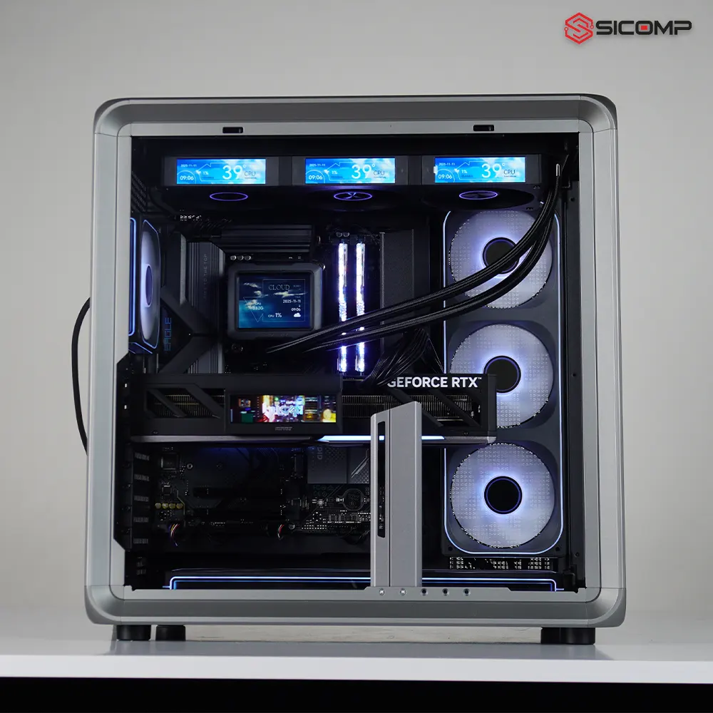 PCSC GAMING BO400 VULKAN (9950X3D - RTX 5070 - 32GB RAM - SSD 1TB - PSU 750W), Picture 2