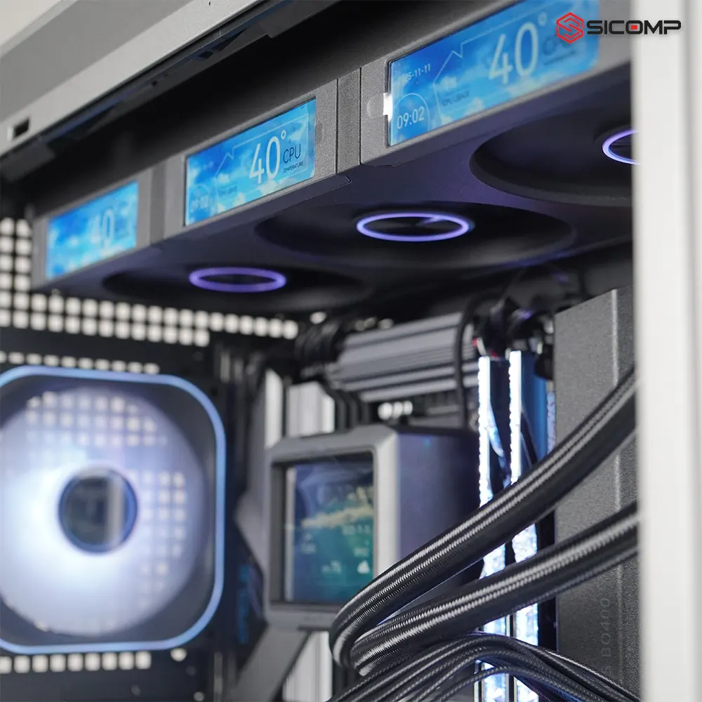 PCSC GAMING BO400 VULKAN (9950X3D - RTX 5070 - 32GB RAM - SSD 1TB - PSU 750W), Picture 8