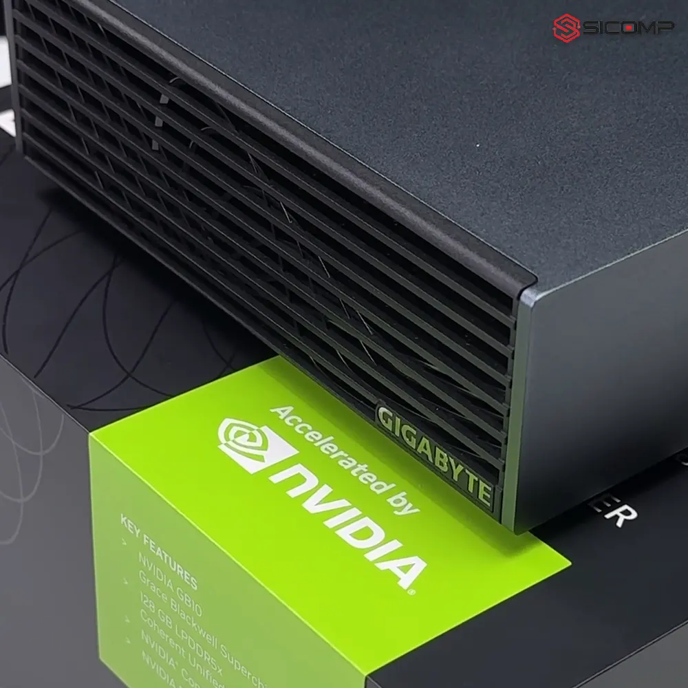 SIÊU MÁY TÍNH GIGABYTE AI TOP ATOM (NVIDIA GB10 Grace Blackwell Superchip - SSD 4TB NVMe Gen5), Picture 4