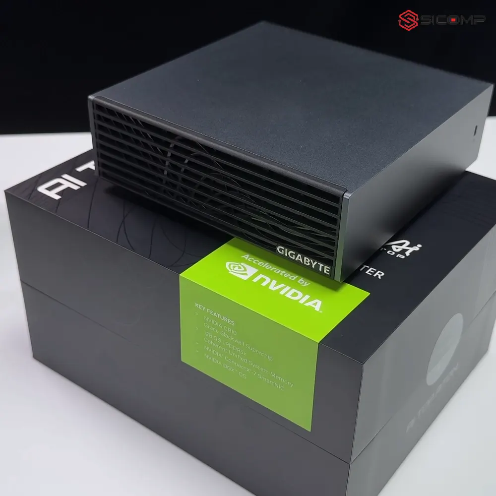 SIÊU MÁY TÍNH GIGABYTE AI TOP ATOM (NVIDIA GB10 Grace Blackwell Superchip - SSD 4TB NVMe Gen5), Picture 5