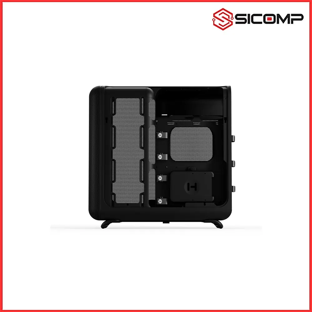 VỎ CASE HYTE X50 AIR PITCH BLACK - MESH, Picture 8