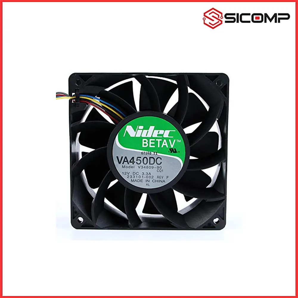 FAN CASE TẢN NHIỆT NIDEC VA450DC SERVER CÔNG SUẤT LỚN, Picture 3