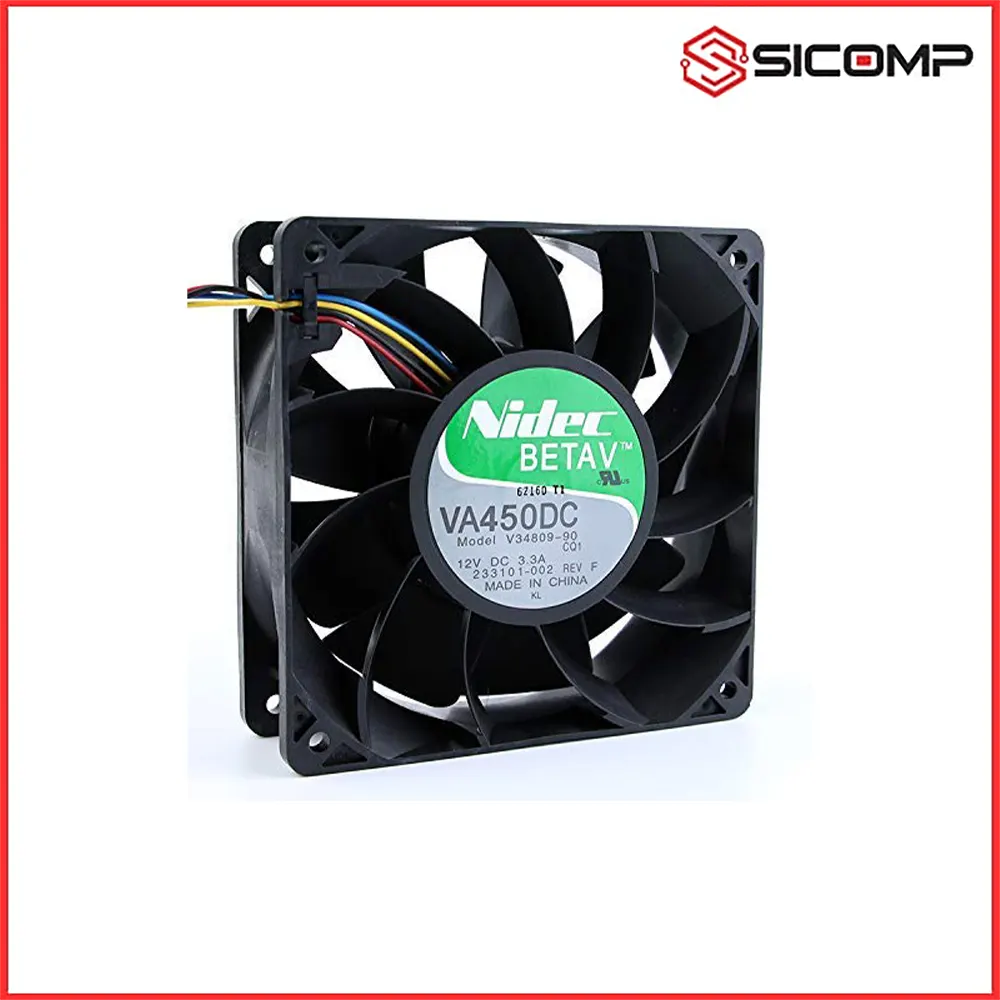 FAN CASE TẢN NHIỆT NIDEC VA450DC SERVER CÔNG SUẤT LỚN, Picture 4