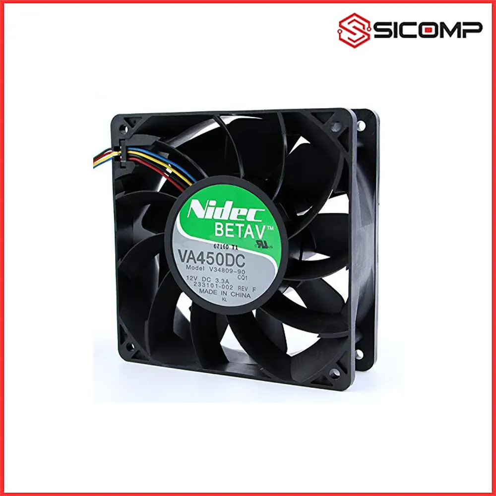 FAN CASE TẢN NHIỆT NIDEC VA450DC SERVER CÔNG SUẤT LỚN, Picture 5