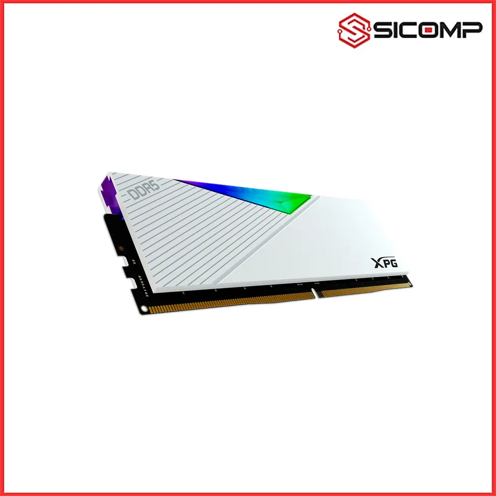 RAM ADATA XPG LANCER RGB WHITE (EXPO/XMP 3.0) - 32GB (2x16GB) 7200MHz DDR5 | CL34 AX5U7200C3416G-BLARWH, Picture 4